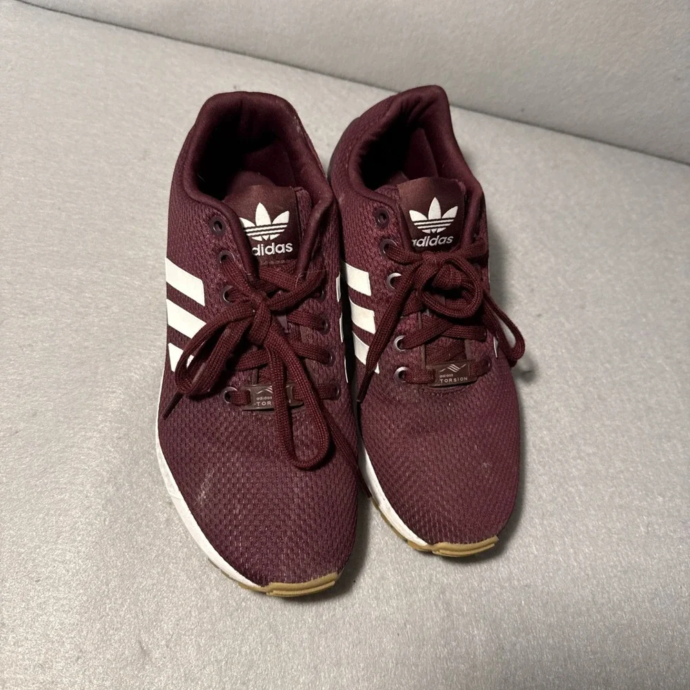 Adidas‎ PCI 789002 Pro Model Burgundy Lowtop Sneakers Size 6.5